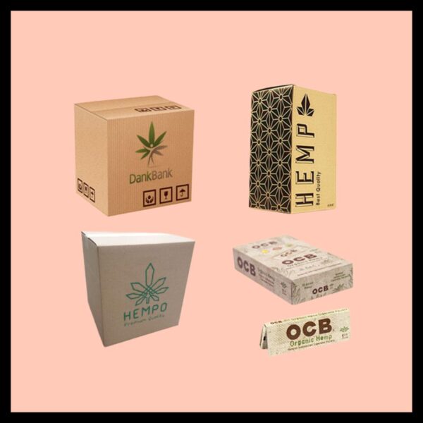 Custom Hemp Flower Packaging Boxes